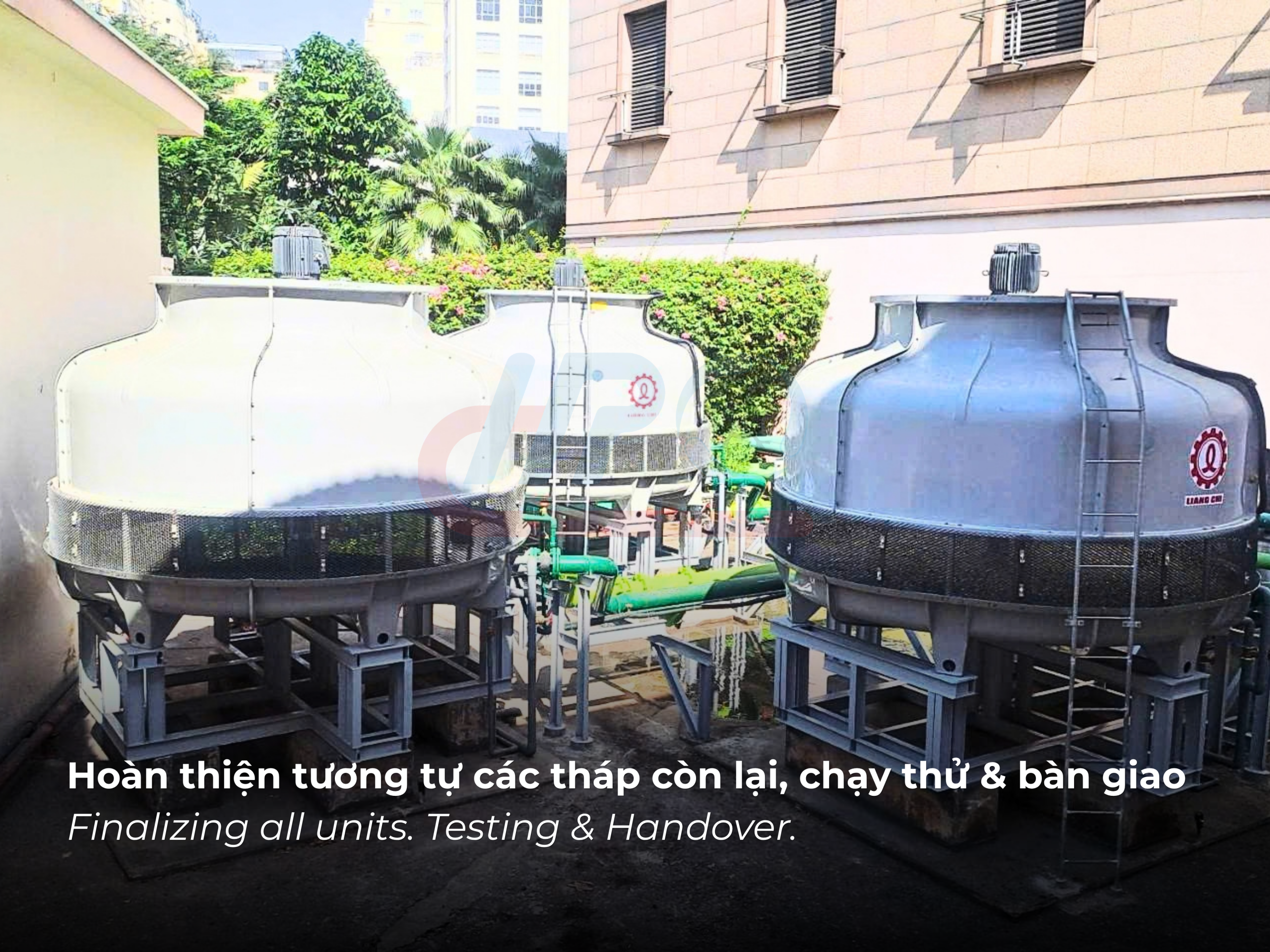 Hoàn thiện các tháp còn lại, chạy thử nghiệm và bàn giao dự án Lotte Saigon Hotel